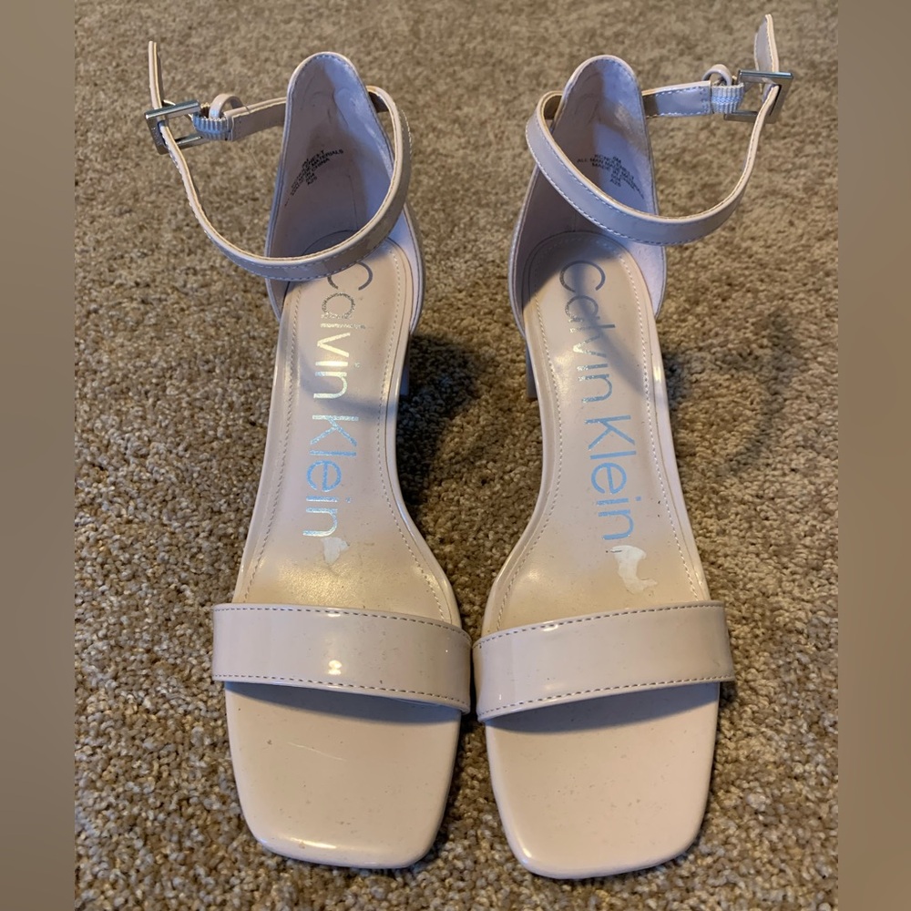 Calvin Klein Women's Beige Heels